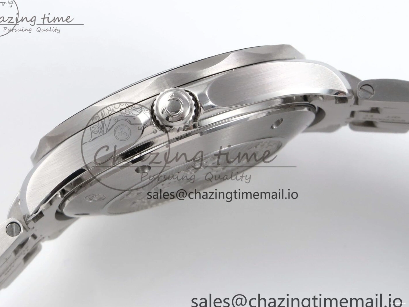 0315 Seamaster Diver 300M OMF 1:1 Best Edition Black Ceramic Black Dial on SS Bracelet A Seasonal 7708